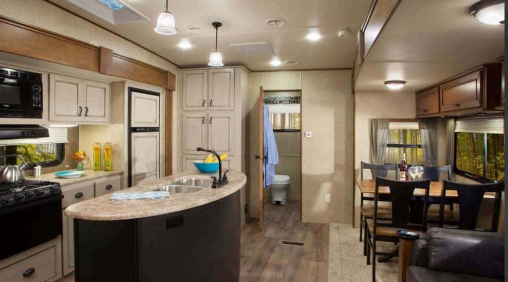 33 Essential Rv Kitchen Accessories For, Campers With Island Kitchens