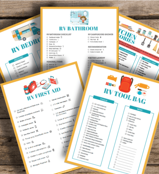 rvers packing checklists printables