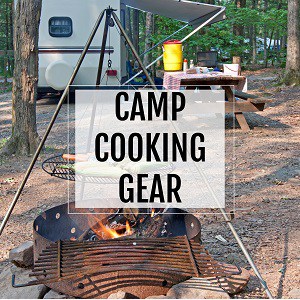 camp cooking gear