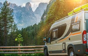 rv in national park campground