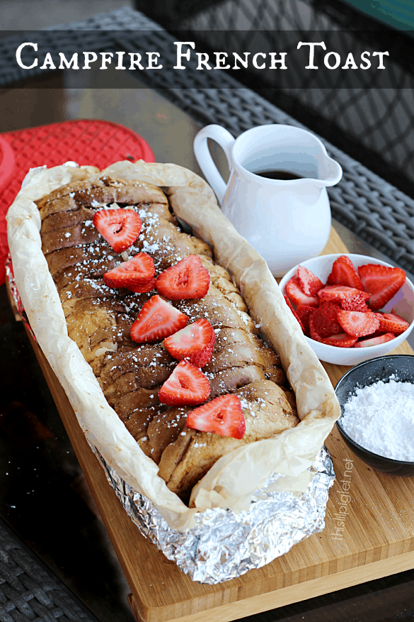 French toast with strawberries