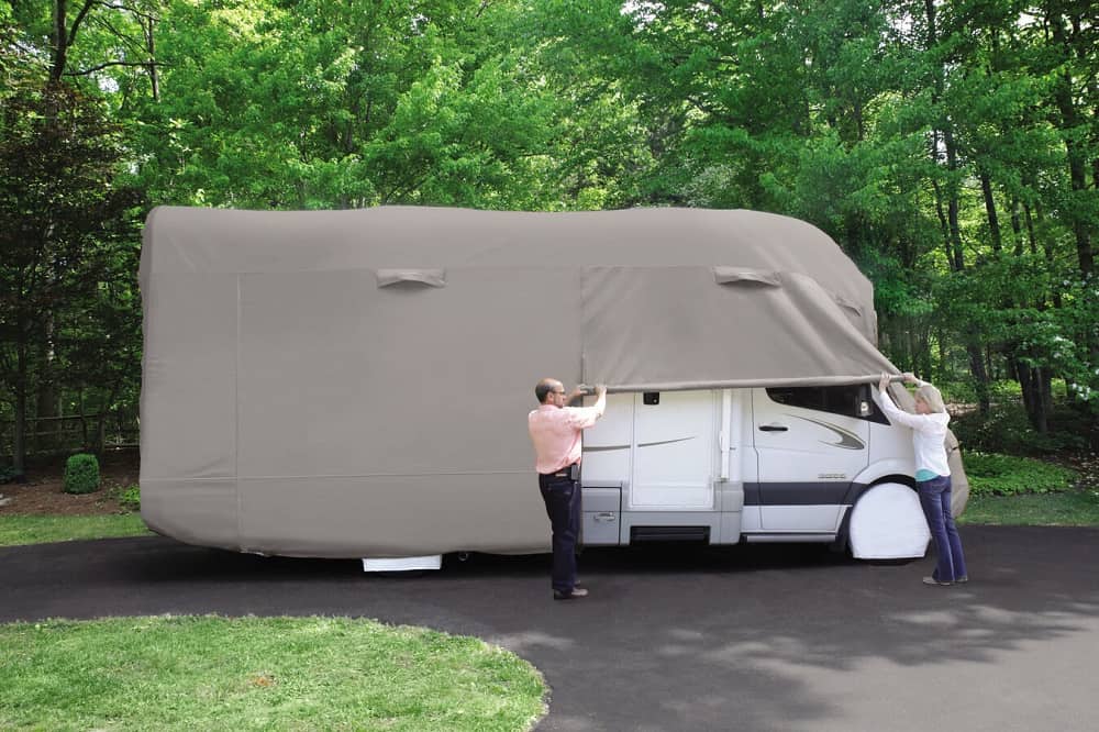 best rv covers couple installing rv cover