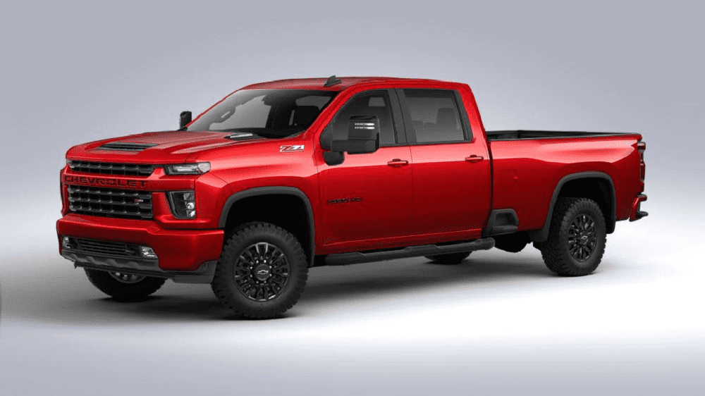 chevy crew cab truck red