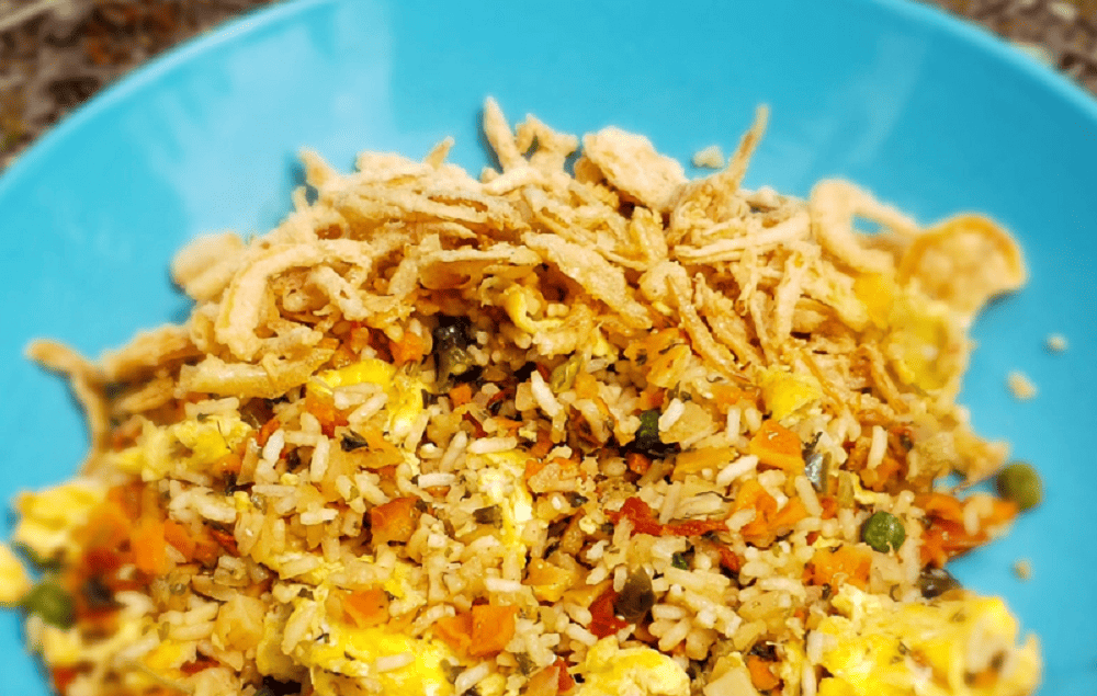 backpacking fried rice