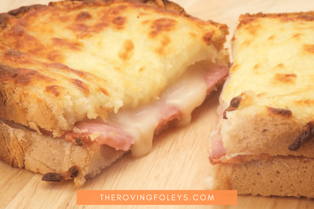 croque monsieur sandwich camping lunches