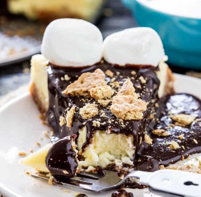 Dutch Oven Cheesecake + Glamping