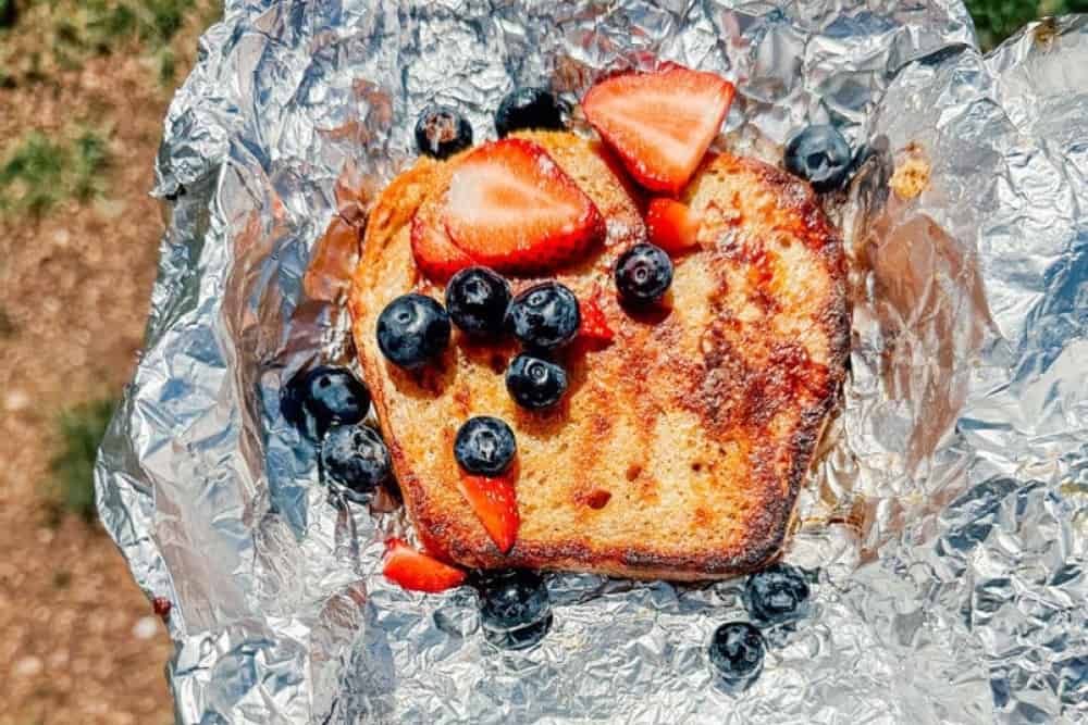 Campfire French Toast